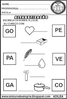 Atividades para consciência fonológica educação infantil