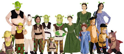 Shrek Movie Costumes for Halloween