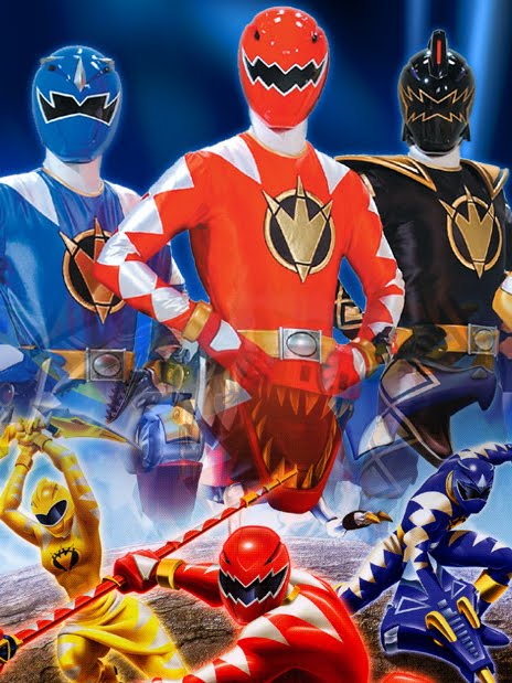 Power Rangers Dino Thunder Anime Poster