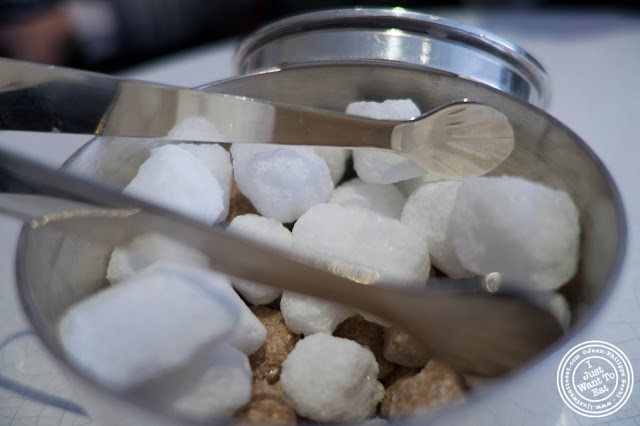 image of sugar at Lady M Confections Bryant Park in NYC, New York