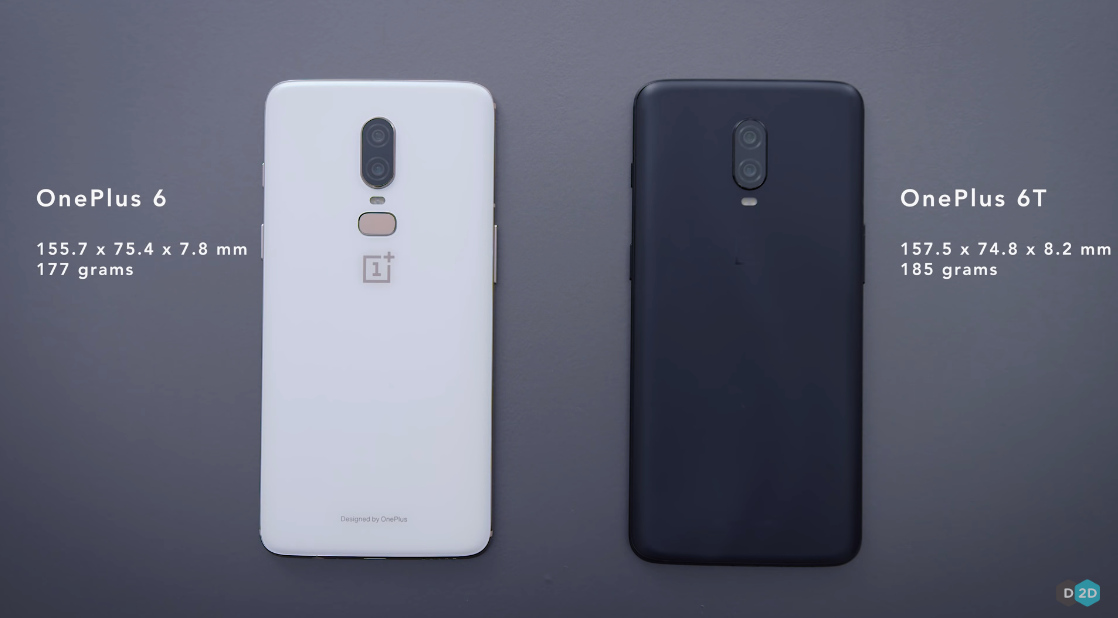 OnePlus 6T vs OnePlus 6