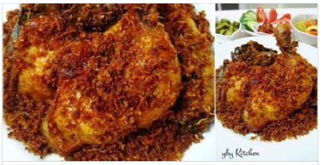 Resep Membuat Ayam Goreng Serundeng yang Empuk dan 