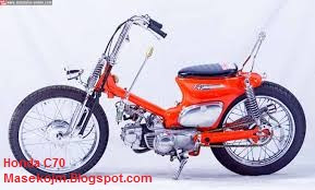 Kumpulan Modifikasi Honda C70 Motor Minti Keren dan Unik