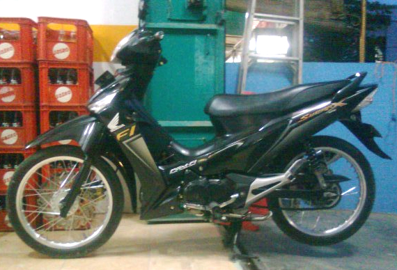 OtoEddy's Modified: MODIFIKASI &quot;STRIPING STANDAR&quot; SUPRA X 125