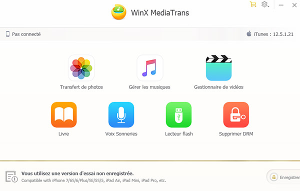 واجهة برنامج Winx Mediatrans