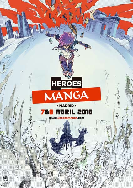 El Heroes Manga'18 presenta cartel