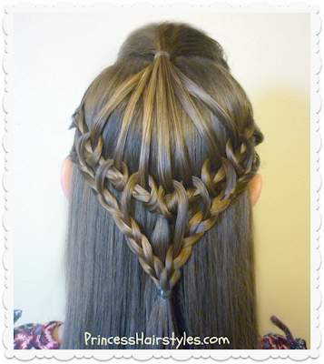 Umbrella lace hair tutorial