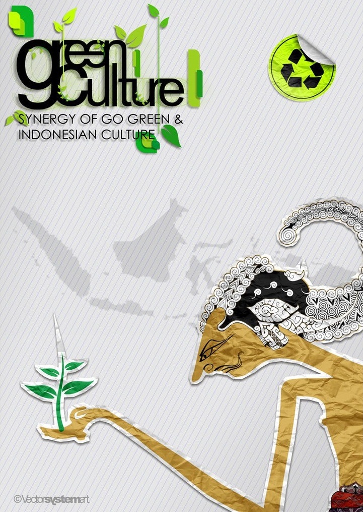 15 Contoh Gambar Desain Poster Lingkungan Go Green 