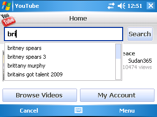 download YouTube aplikacija za Windows Mobile i Nokia S60 mobilne telefone