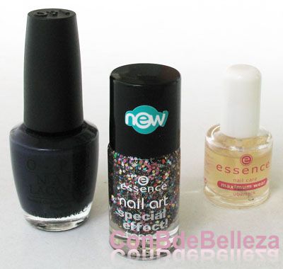 Manicura glitter