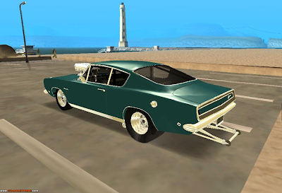 Plymouth Barracuda Prostreet 1968 Para GTA San Andreas