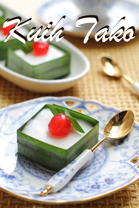 KUIH TAKO dan cara buat kota pandan - masam manis