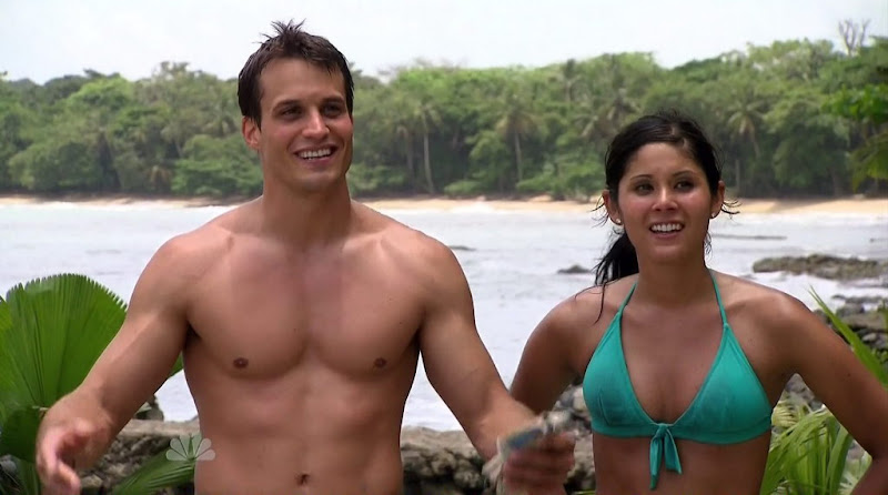 Miles Haefner Shirtless in Love in the Wild s1e07