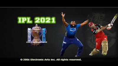 olorful logo showcasing the IPL 2021 Patch for Cricket 2007, symbolizing the fusion of classic gaming and the excitement of the latest T20 cricket season