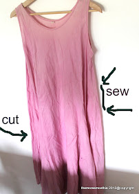 tutorial dress, diy dress, diy blog