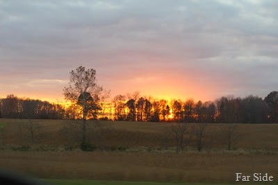 Sunset in Indiana