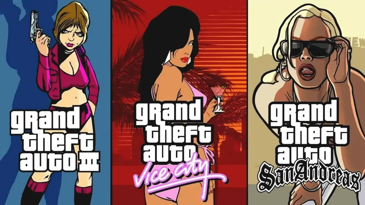 شركة Rockstar تعلن عن ثلاثية Grand Theft Auto جديدة ( قادمة للموبايل )