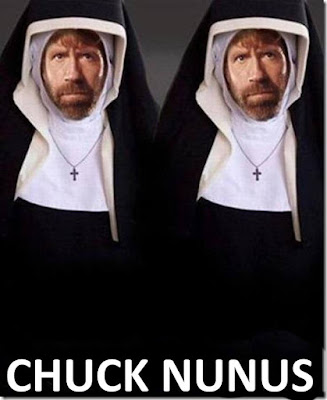 Chuck Norris as a nun