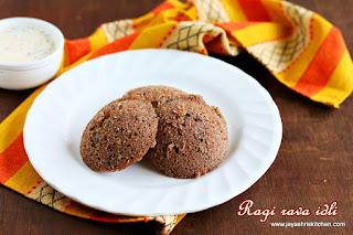  Ragi rava idli