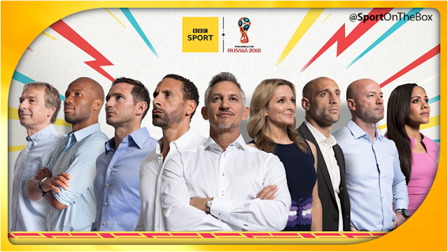 Dàn khách mời chất lượng cao của BBC Sport mùa World Cup gần nhất