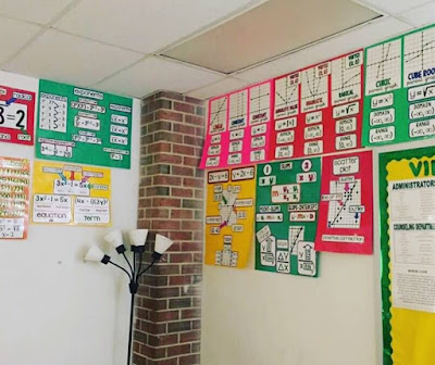 Ms. Ryan math word wall