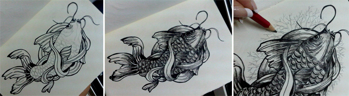 Dude wanted an unconventional japanese carp, or what we call the koi fish; 