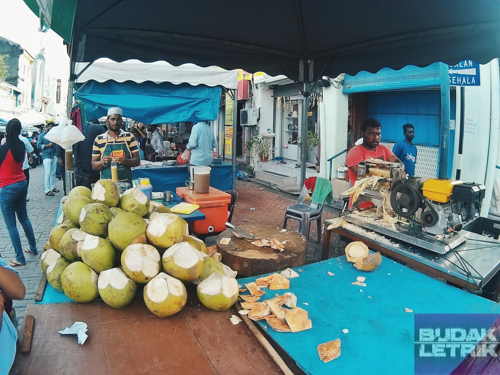 Budak Letrik: Menyibuk di Bazaar Ramadhan Little India 