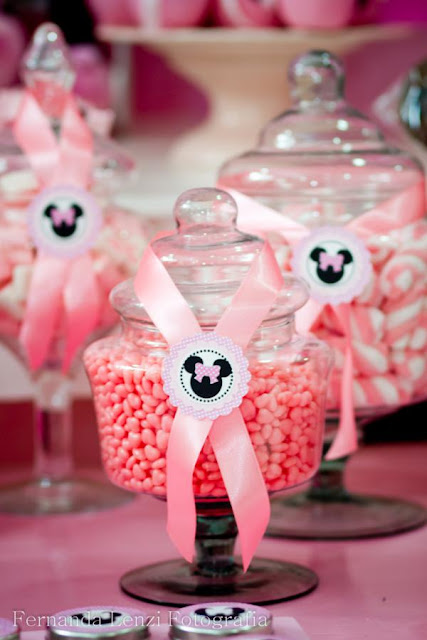 Mesa de dulces Minnie