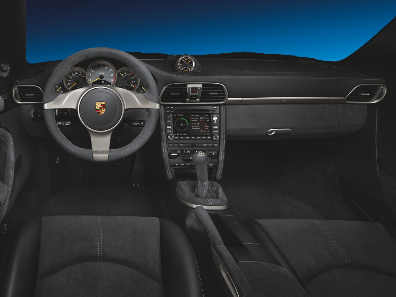 2010 PORSCHE 911 GT3 INTERIOR CONCEPT