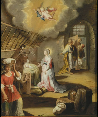 La Naissance de Jesus d'après Barocci (1744), Anna Maria Barbara Abesch
