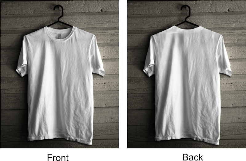 11+ Desain Kaos Depan Belakang Photoshop, Trend Saat Ini