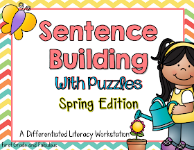 Sentence Building with Puzzles