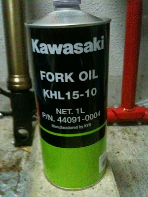 Kawasaki フォークオイル KHL15-10