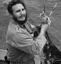 Fidel Castro, Fidel Castro Fly Fishing, Fidel Castro Facial Hair, Pat Kellner, Texas Freshwater Fly Fishing, Fly Fishing Texas, Texas Fly Fishing, TFFF, Fly Fishing History, Fishing Facial Hair