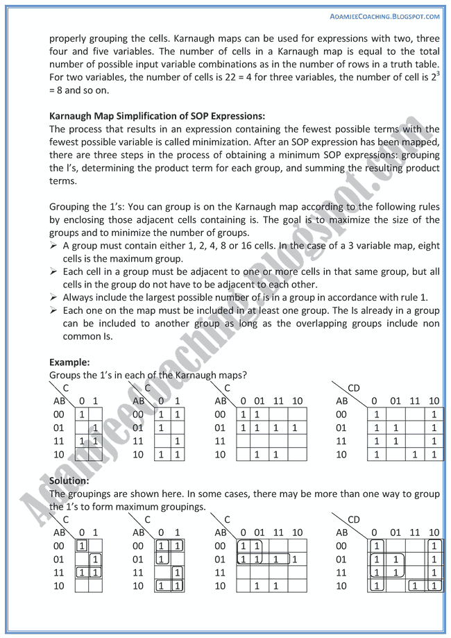 Boolean-Algebra-Descriptive-Question-Answers-Computer-IX