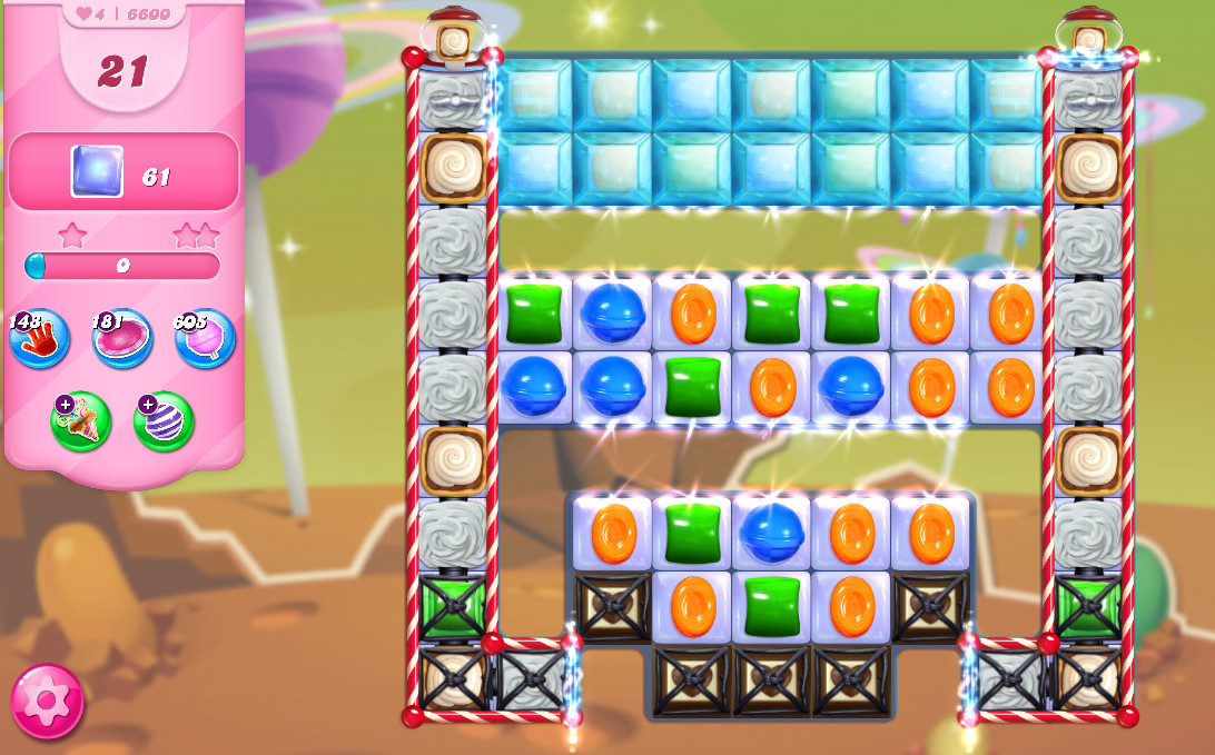 Candy Crush Saga level 6600