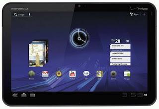 Motorola Xoom tablet images