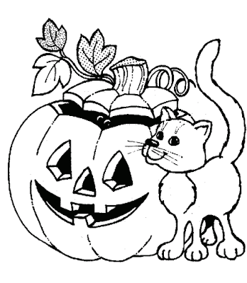 Pumpkin Coloring Pages 9