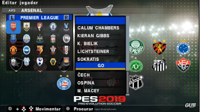  This was recently released so of course the player has updated Texture + Savedata PES 2019 for PES GLGM 4.1