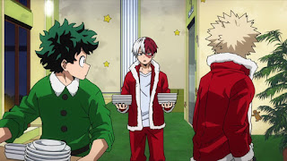 ヒロアカ 5期アニメ  轟焦凍 サンタ クリスマス Todoroki Shoto ショート 僕のヒーローアカデミア  My Hero Academia Hello Anime !