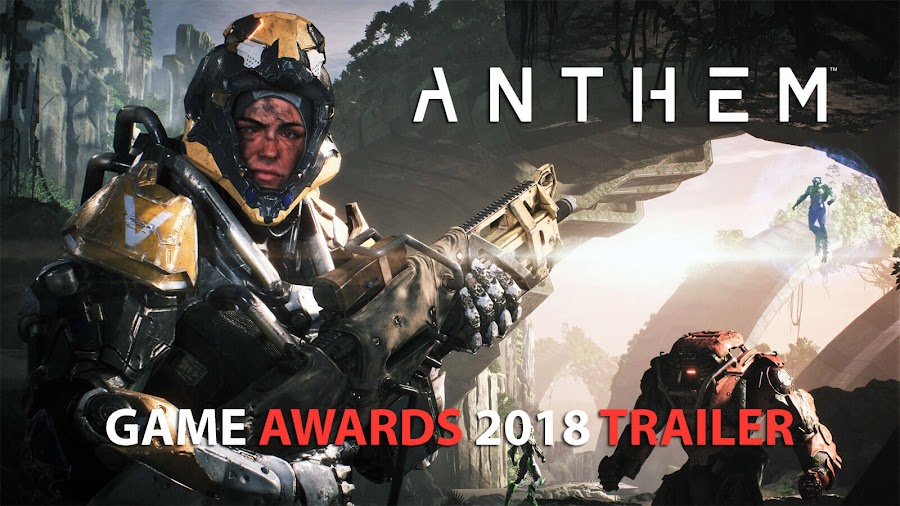 anthem game awards 2018 bioware