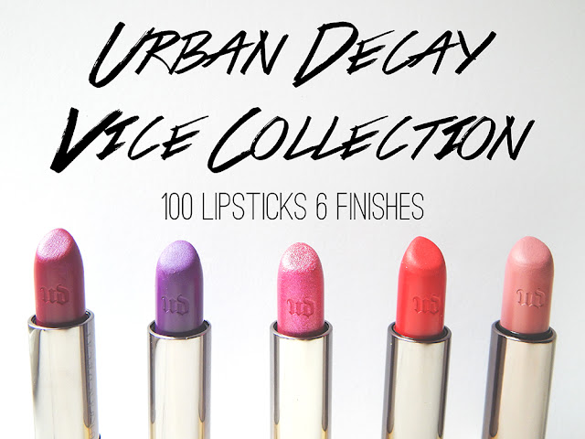 Urban Decay Vice Lipstick Collection