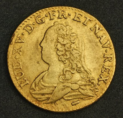 Royal France Gold Louis Coin