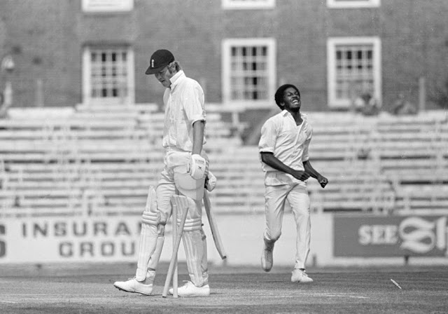 Michael Holding West Indies Fast Bowler at The Oval in 1976