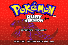 Pokemon Ruby++ (GBA)