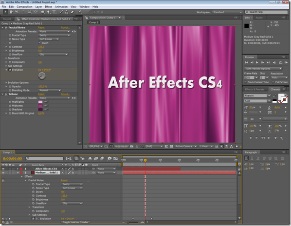 After Effects CS4