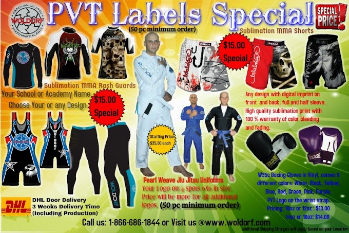 PVT Label Specials