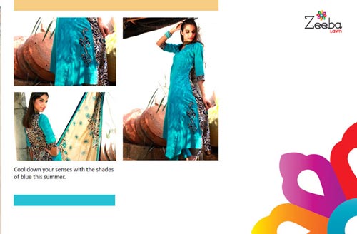 Zeeba Lawn Collection 2011