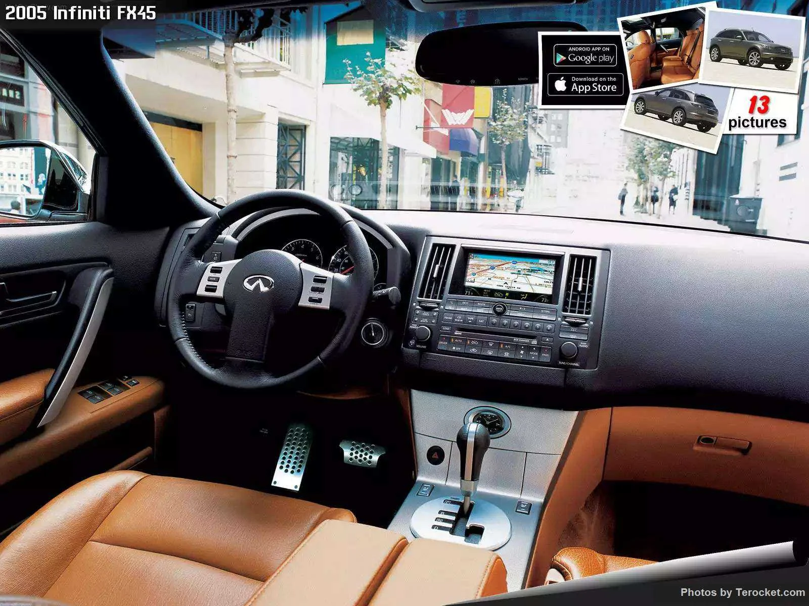 Hình ảnh xe ô tô Infiniti FX45 2005 & nội ngoại thất
