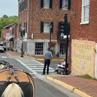 MILLINERY DE ROUSSELOT SIGN IN LEXINGTON, VA